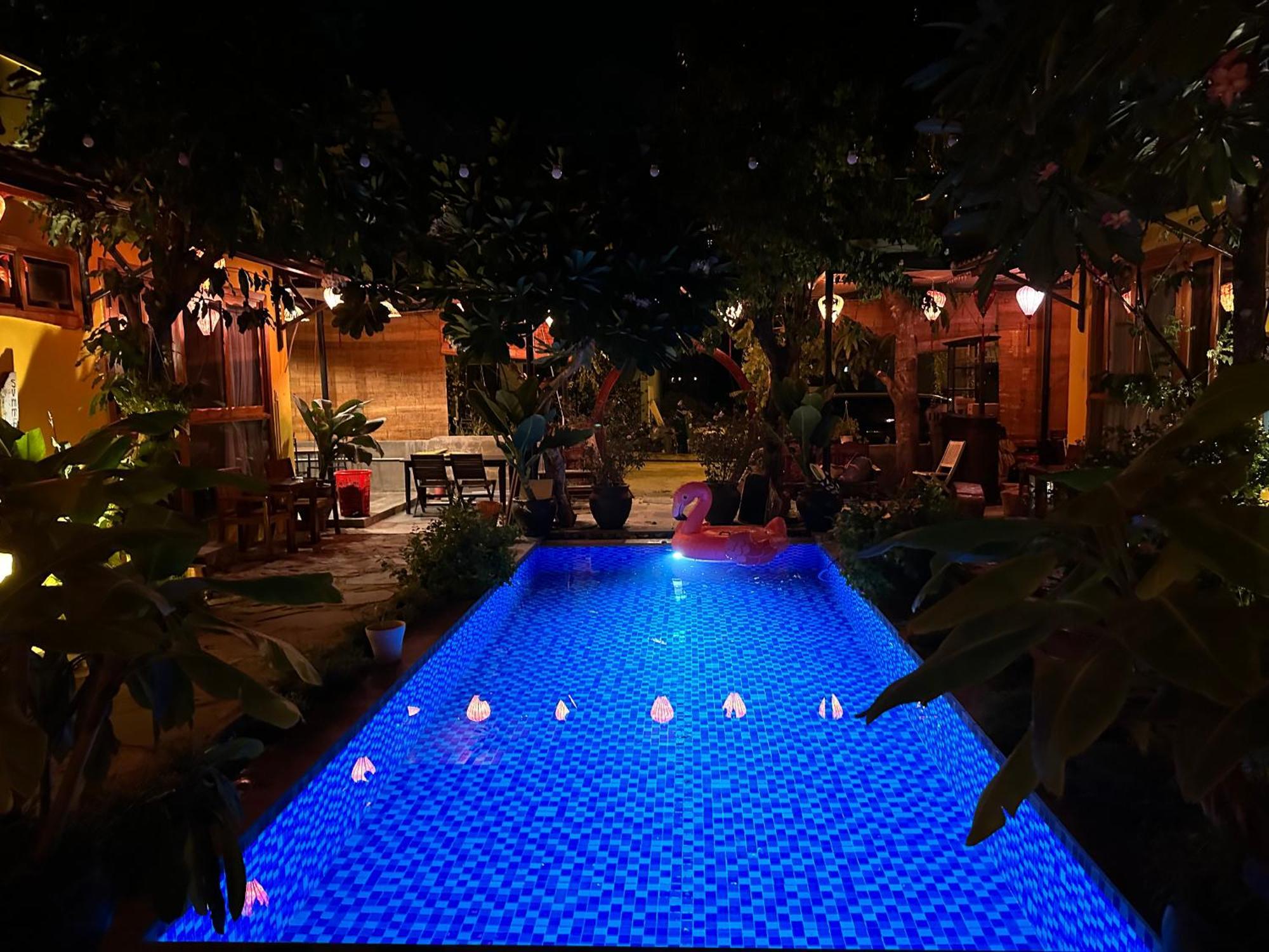 La Belle An Bang Seaside Hideaway-3 Min Walk To Beach,Pool,Family Friendly ฮอยอัน ภายนอก รูปภาพ