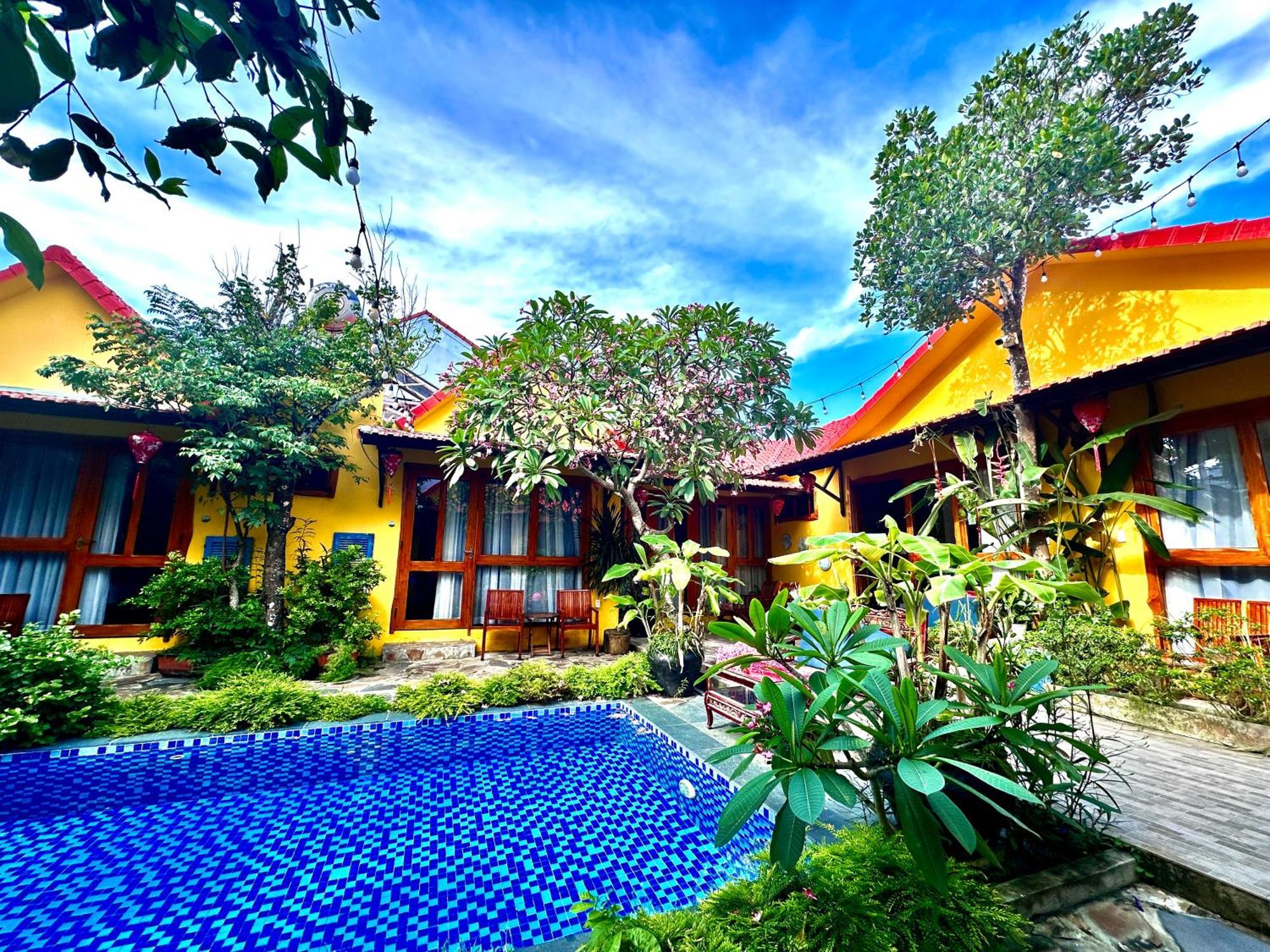La Belle An Bang Seaside Hideaway-3 Min Walk To Beach,Pool,Family Friendly ฮอยอัน ภายนอก รูปภาพ
