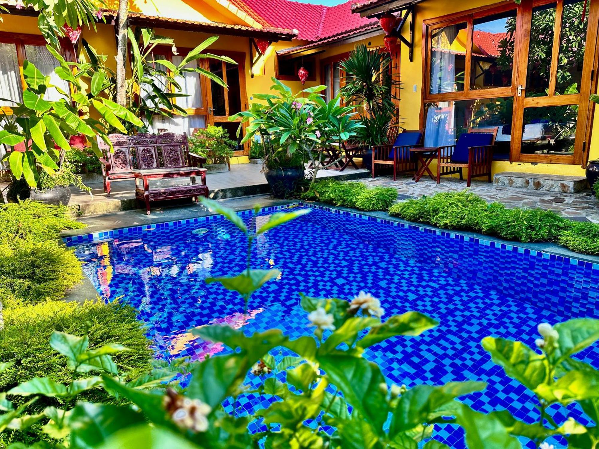 La Belle An Bang Seaside Hideaway-3 Min Walk To Beach,Pool,Family Friendly ฮอยอัน ภายนอก รูปภาพ