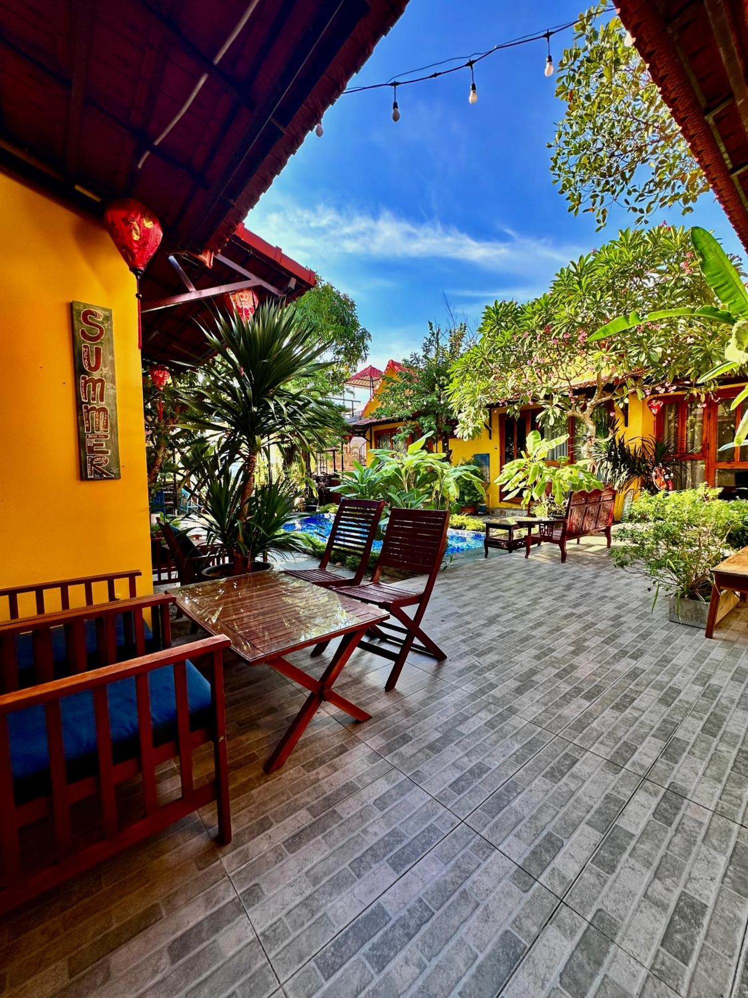 La Belle An Bang Seaside Hideaway-3 Min Walk To Beach,Pool,Family Friendly ฮอยอัน ภายนอก รูปภาพ