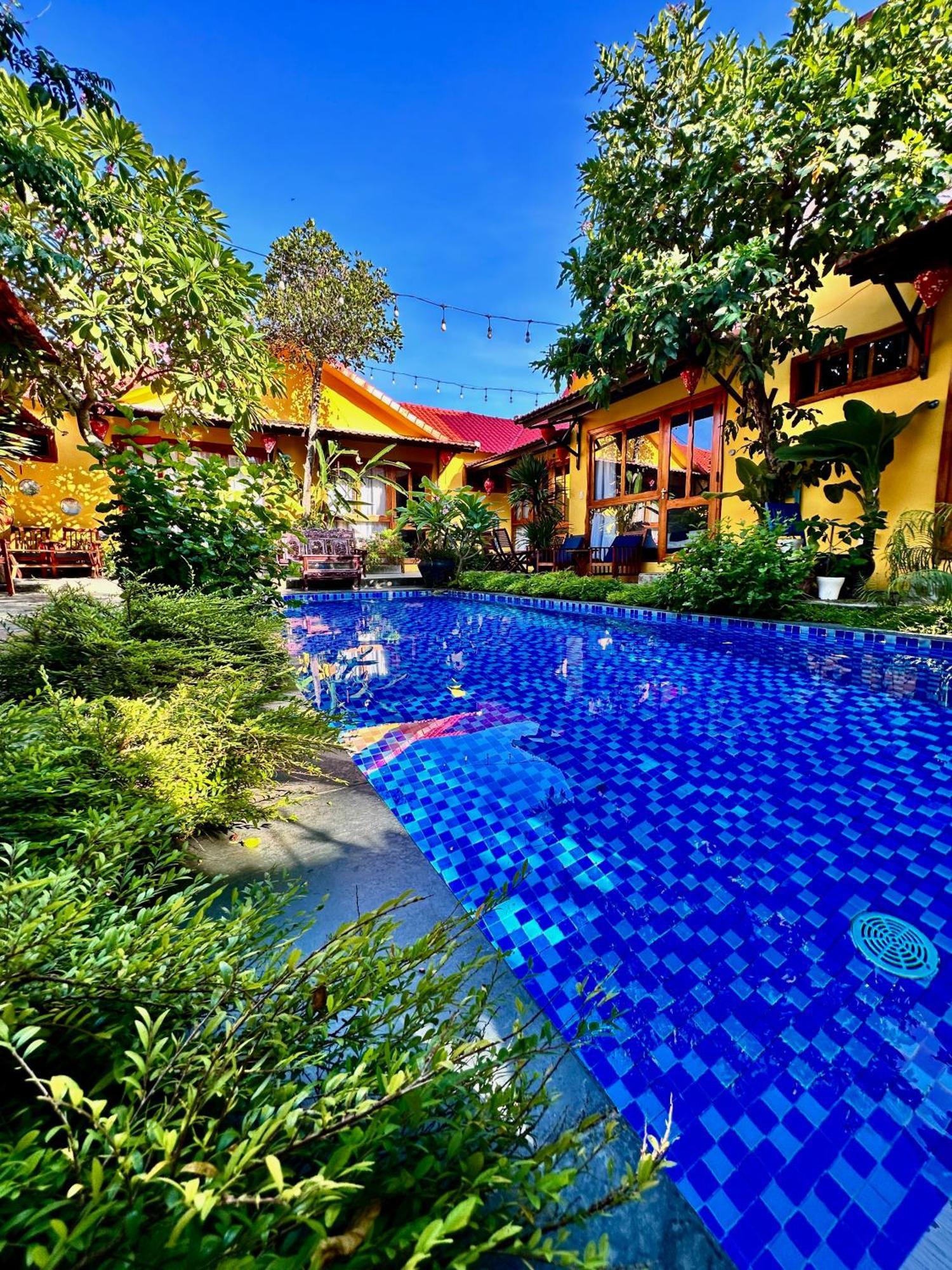 La Belle An Bang Seaside Hideaway-3 Min Walk To Beach,Pool,Family Friendly ฮอยอัน ภายนอก รูปภาพ