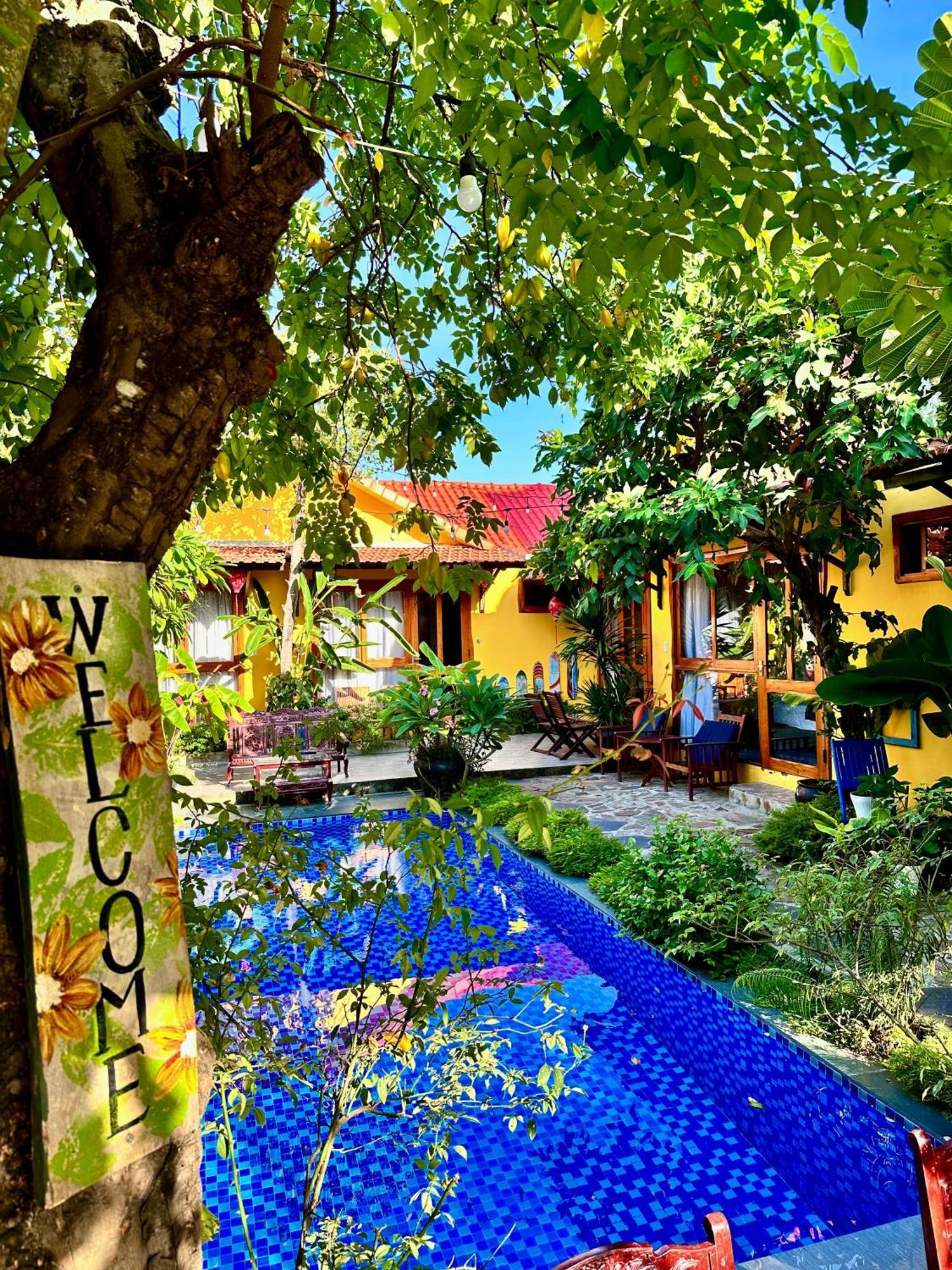 La Belle An Bang Seaside Hideaway-3 Min Walk To Beach,Pool,Family Friendly ฮอยอัน ภายนอก รูปภาพ