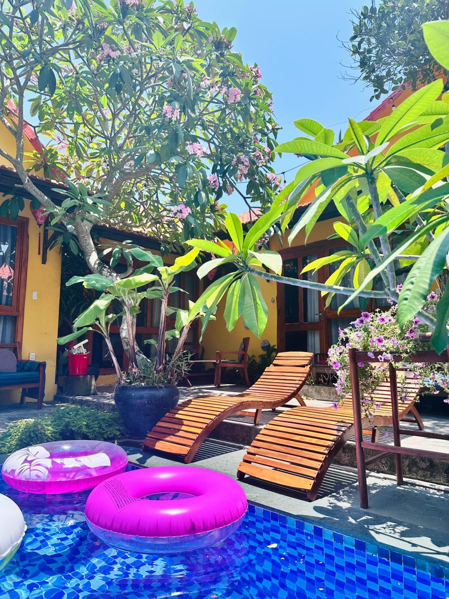 La Belle An Bang Seaside Hideaway-3 Min Walk To Beach,Pool,Family Friendly ฮอยอัน ภายนอก รูปภาพ